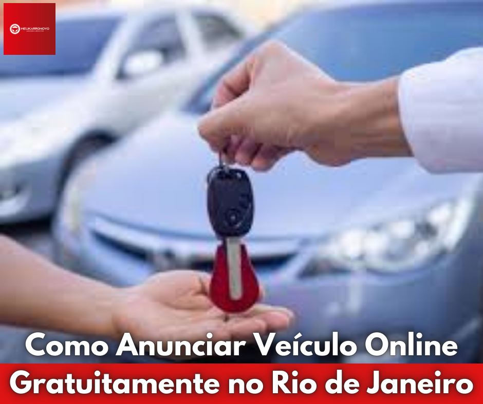 Como Anunciar Veculo Online Gratuitamente no RJ