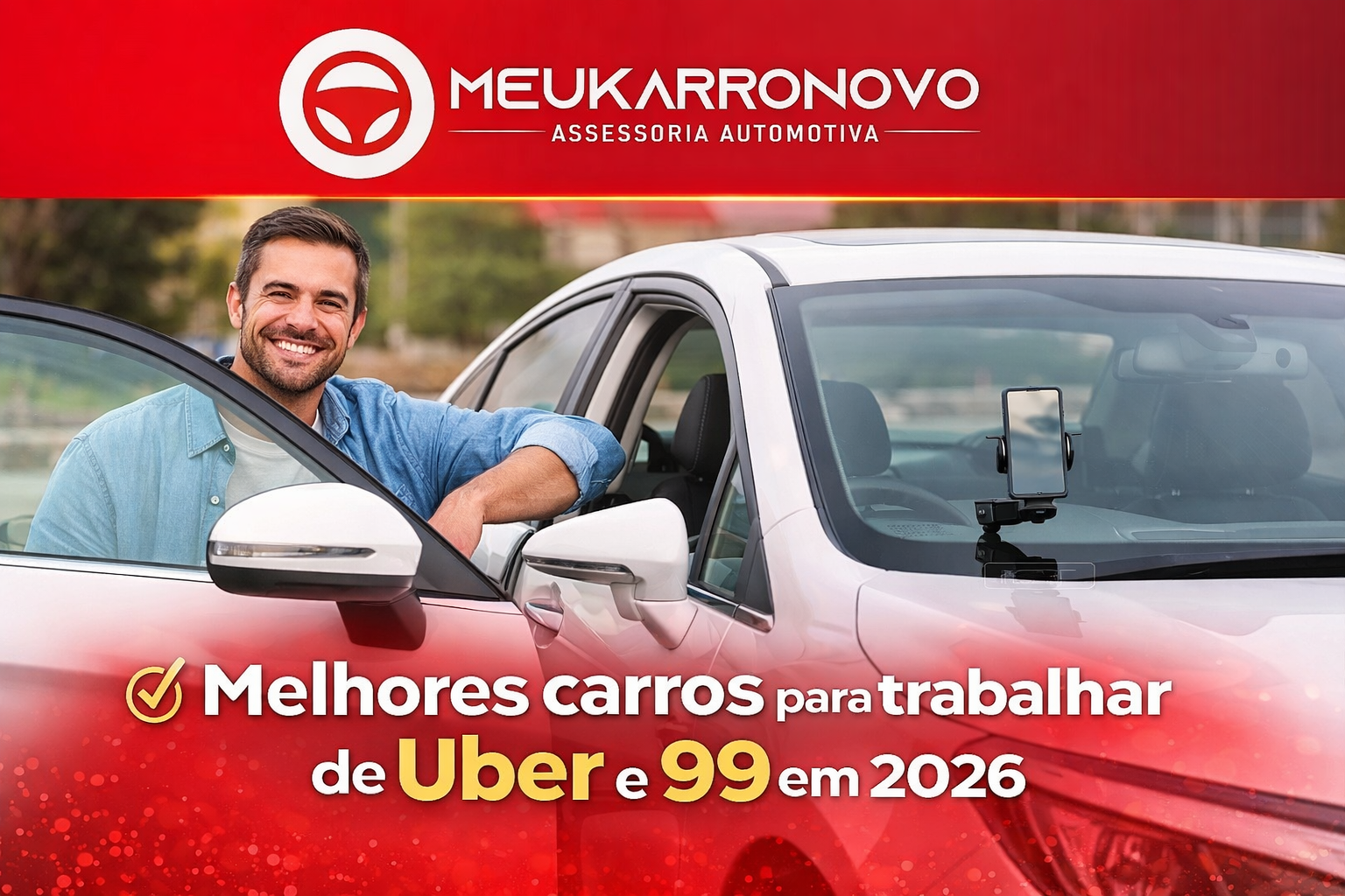 Melhores carros para Uber e aplicativos em 2026