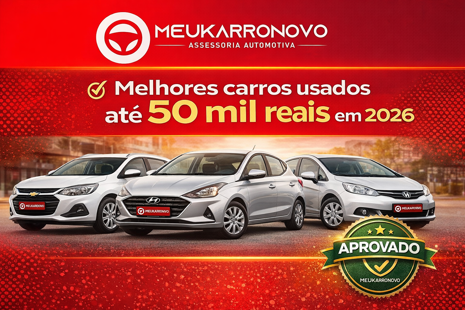 Melhores carros usados at� 50 mil em 2026