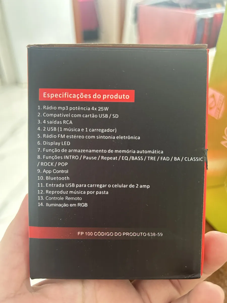 Kit Som Radio Mp3 Bluetooth + 2 Kit Alto Falante 6x9 200w Cor Prata - Oestesom