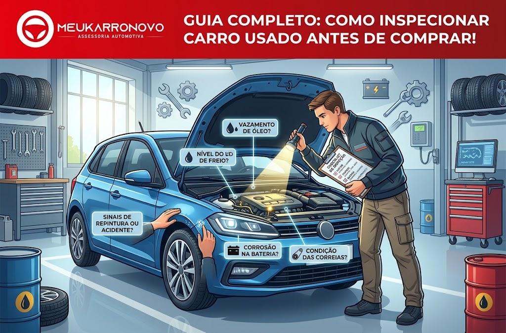 Checklist Carro Usado: O Guia Definitivo de O Que Vistoriar