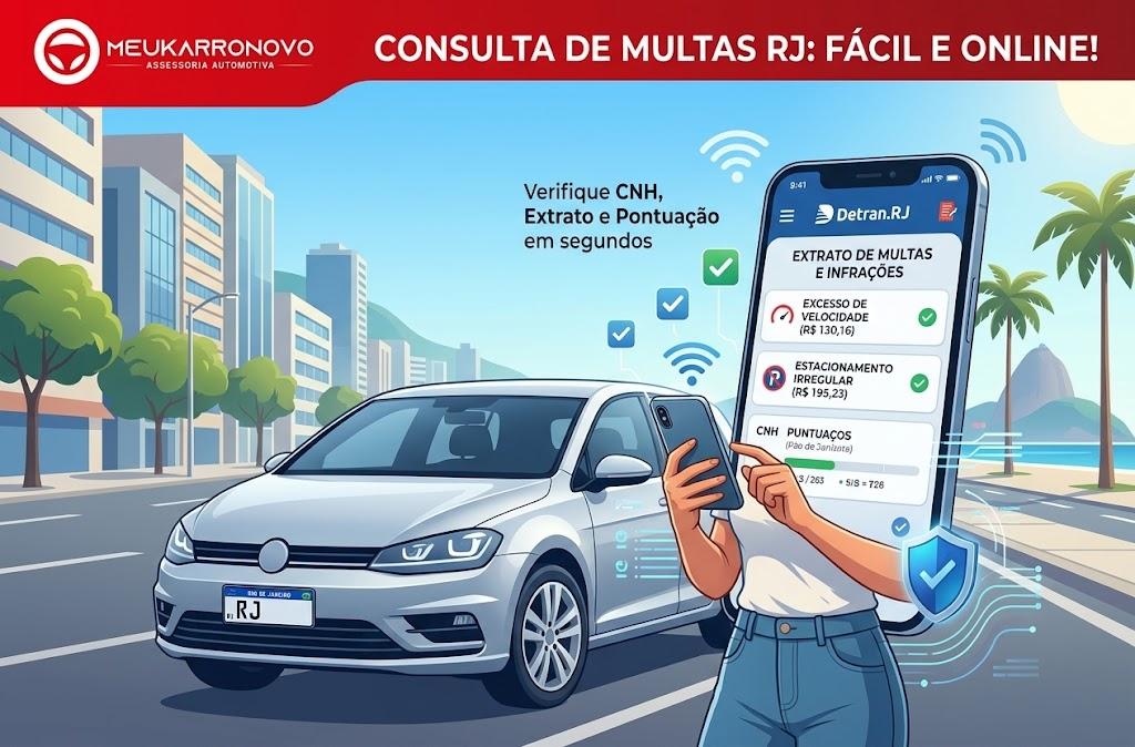 Como consultar multas no RJ pelo Detran: Guia passo a passo