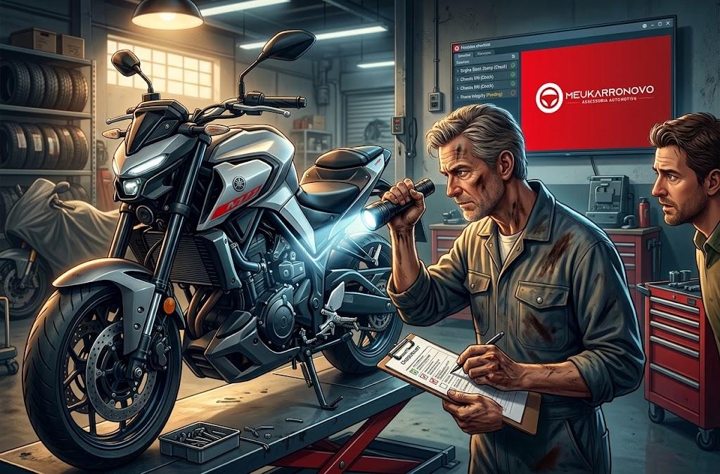 Moto Usada: Checklist de 12 Itens para Não Comprar com Defeito | Meukarronovo