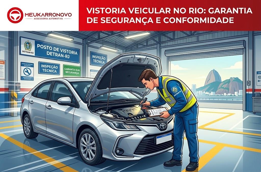 Onde fazer vistoria veicular no RJ: Postos, Regiões e Passo a Passo