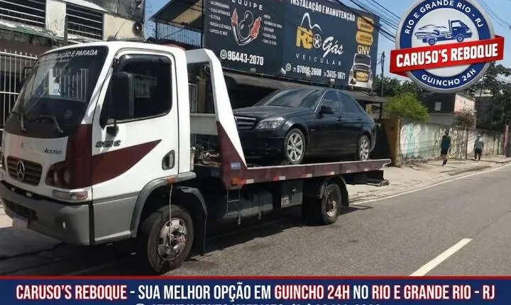Caruso's Reboque | Guincho 24 Horas em Jardim Meriti, São João de Meriti - RJ