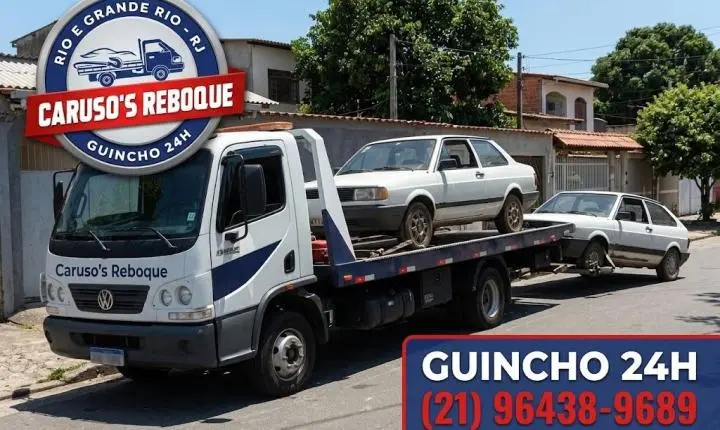 Caruso's Reboque | Guincho 24 Horas em Jardim Meriti, São João de Meriti - RJ