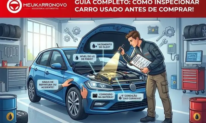 Checklist Carro Usado: O Guia Definitivo de O Que Vistoriar