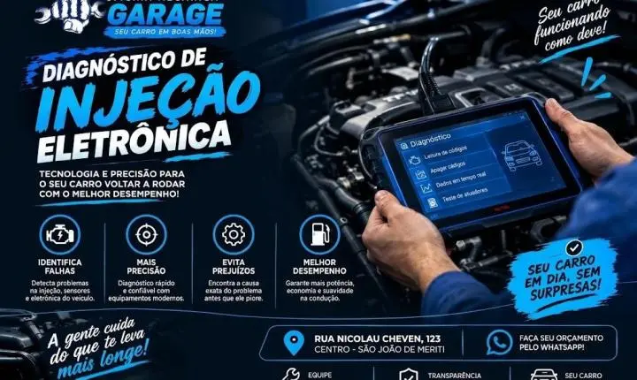 Oficina Mecânica Garage | Manutenção Automotiva em Centro, São João de Meriti - RJ