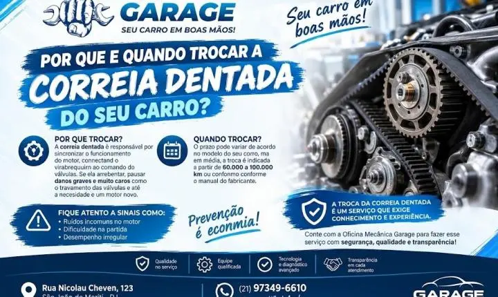 Oficina Mecânica Garage | Manutenção Automotiva em Centro, São João de Meriti - RJ