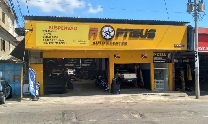 R Pneus Auto Center | Auto Center em Vilar dos Teles, São João de Meriti - RJ